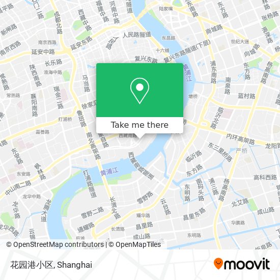 花园港小区 map