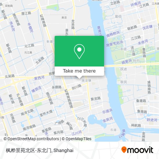 枫桦景苑北区-东北门 map