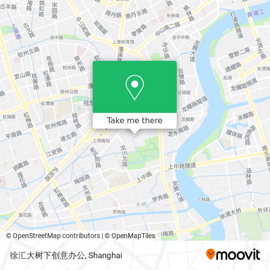 徐汇大树下创意办公 map