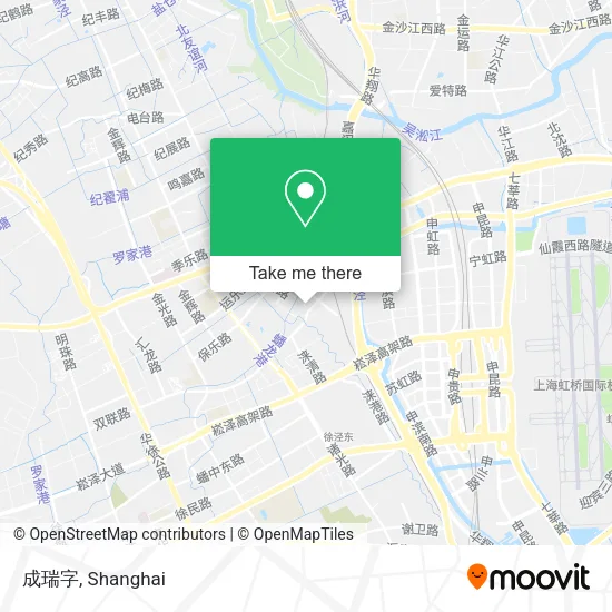 成瑞字 map