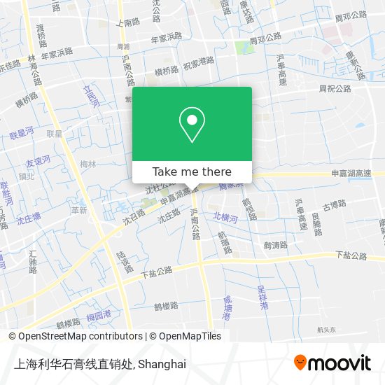 上海利华石膏线直销处 map