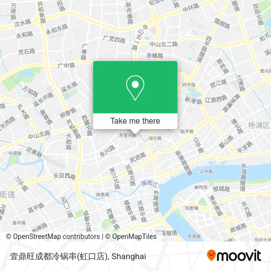壹鼎旺成都冷锅串(虹口店) map