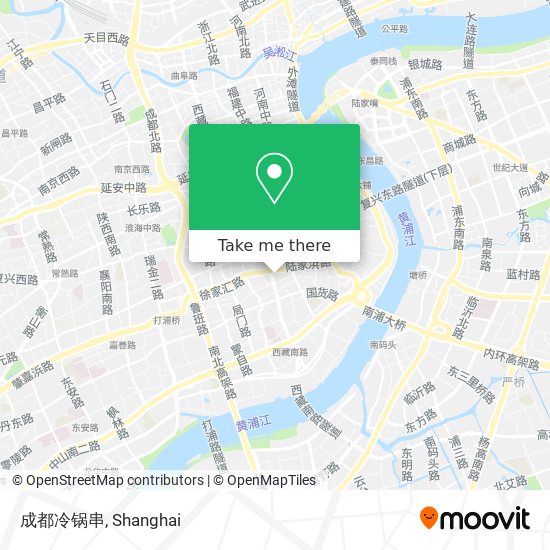 成都冷锅串 map