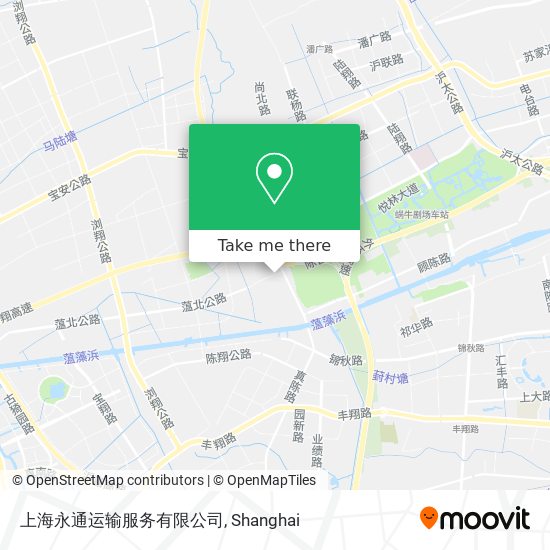 上海永通运输服务有限公司 map