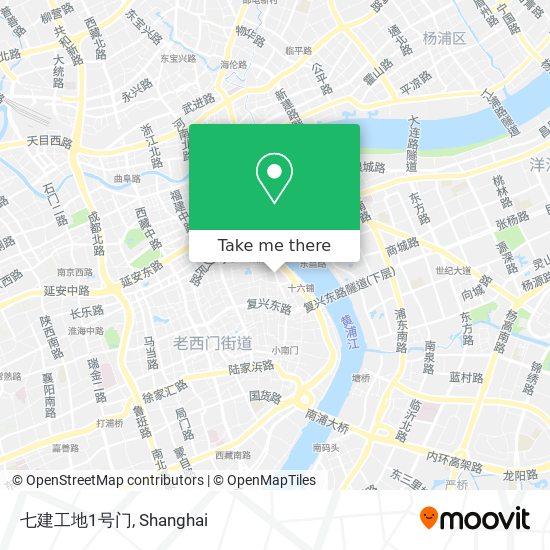 七建工地1号门 map