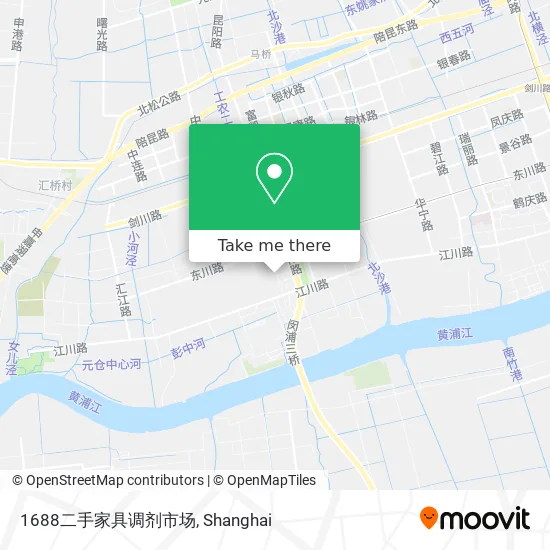 1688二手家具调剂市场 map