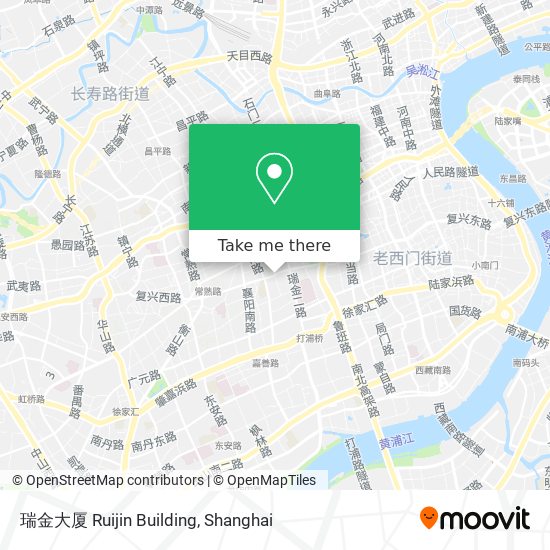 瑞金大厦 Ruijin Building map