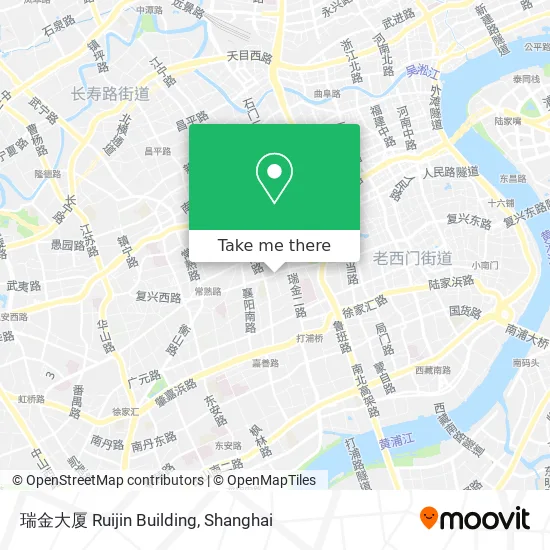 瑞金大厦 Ruijin Building map