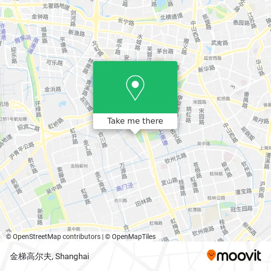 金梯高尔夫 map