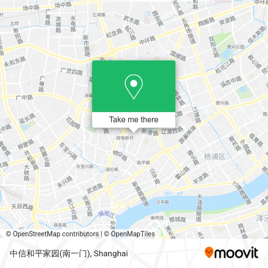 中信和平家园(南一门) map