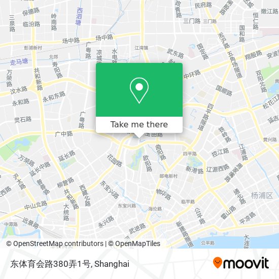 东体育会路380弄1号 map