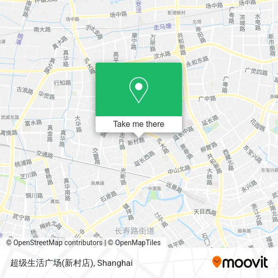 超级生活广场(新村店) map