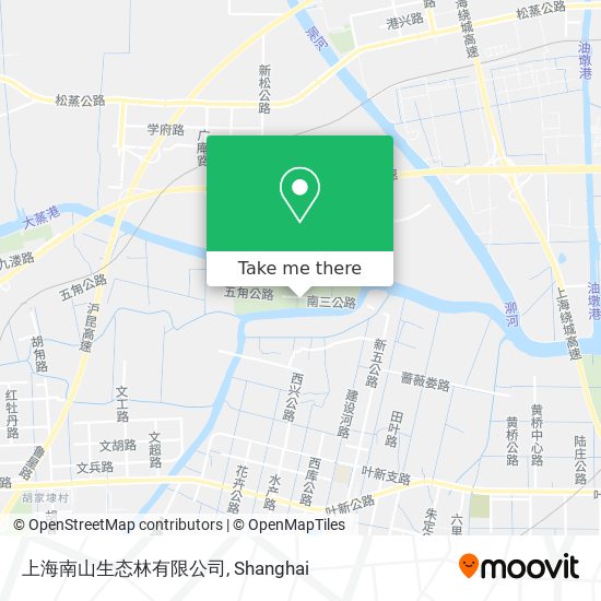 上海南山生态林有限公司 map