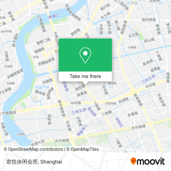 君悦休闲会所 map