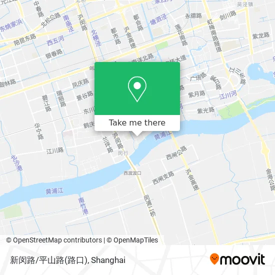 新闵路/平山路(路口) map
