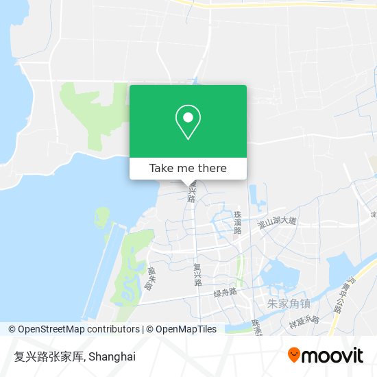 复兴路张家厍 map