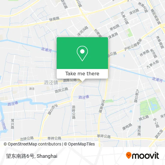 望东南路6号 map