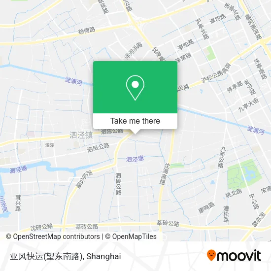 亚风快运(望东南路) map