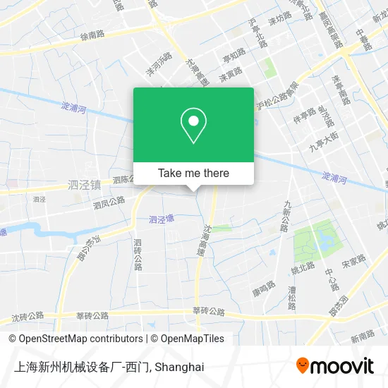 上海新州机械设备厂-西门 map