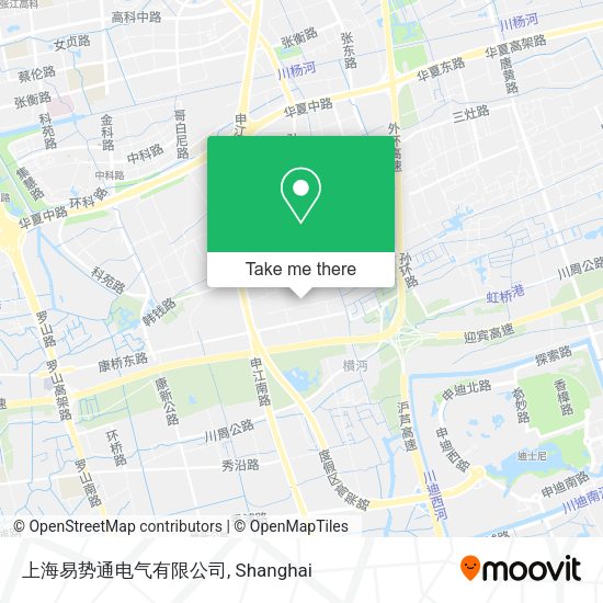 上海易势通电气有限公司 map
