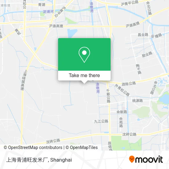 上海青浦旺发米厂 map