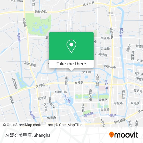 名媛会美甲店 map