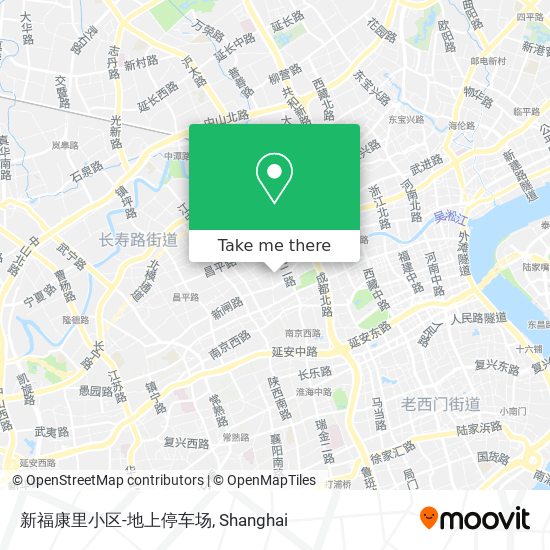 新福康里小区-地上停车场 map