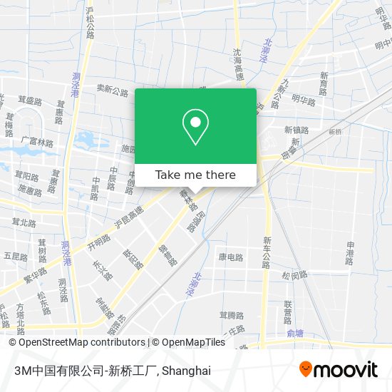 3M中国有限公司-新桥工厂 map