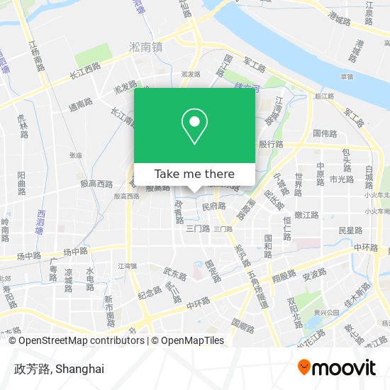 政芳路 map