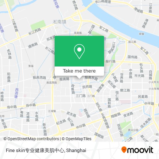 Fine skin专业健康美肌中心 map