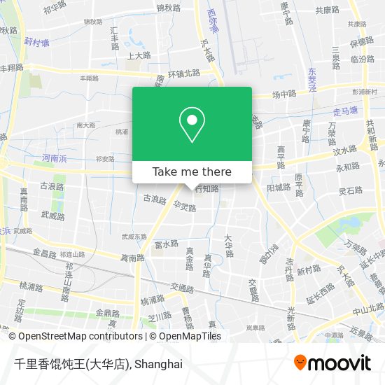千里香馄饨王(大华店) map