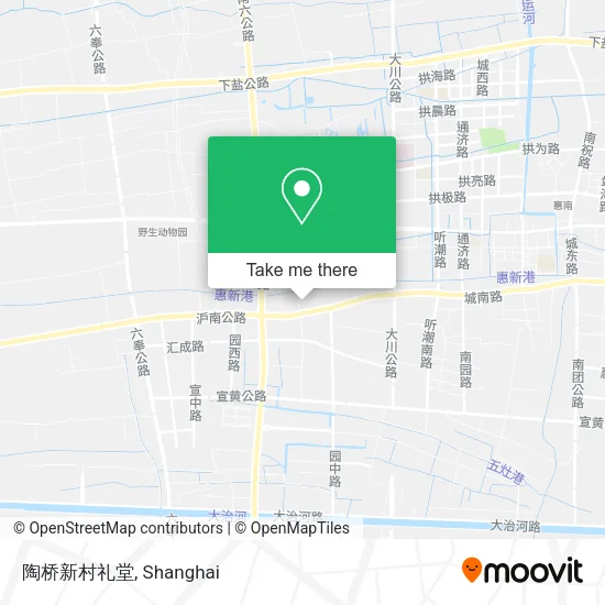 陶桥新村礼堂 map