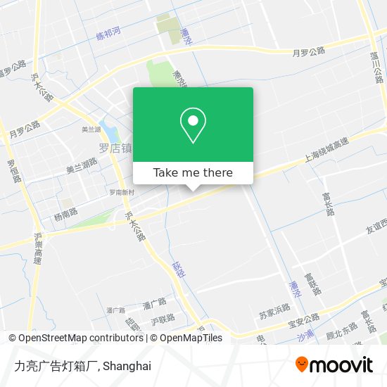 力亮广告灯箱厂 map