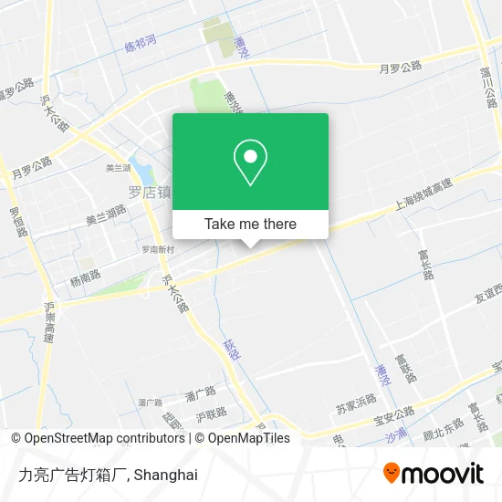 力亮广告灯箱厂 map