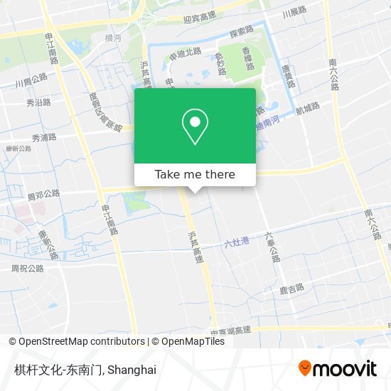 棋杆文化-东南门 map