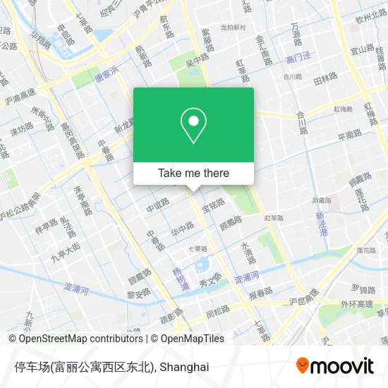 停车场(富丽公寓西区东北) map