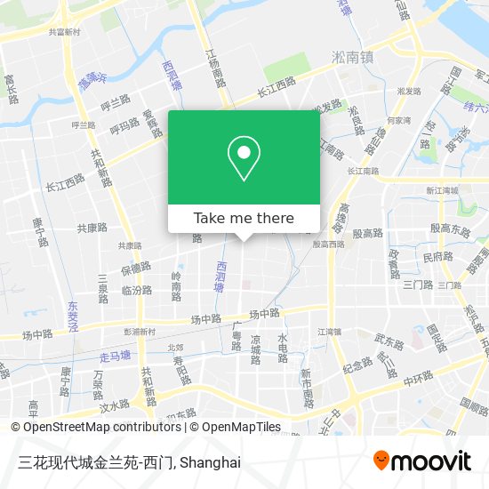 三花现代城金兰苑-西门 map