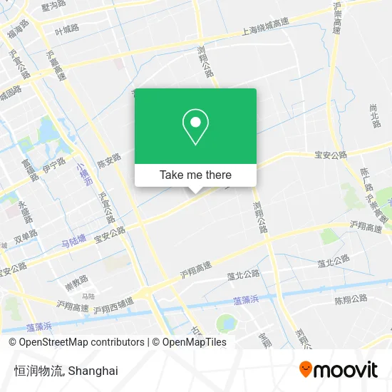 恒润物流 map