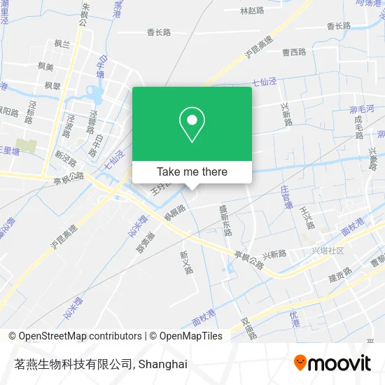 茗燕生物科技有限公司 map