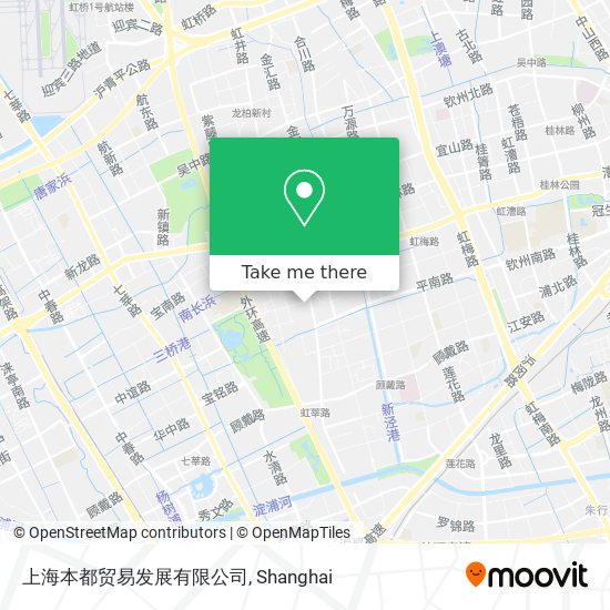 上海本都贸易发展有限公司 map