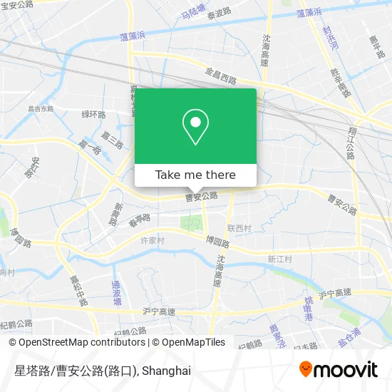 星塔路/曹安公路(路口) map