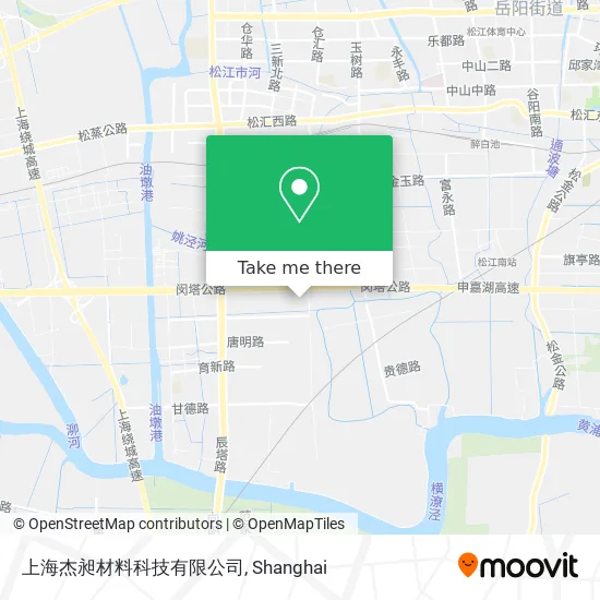 上海杰昶材料科技有限公司 map