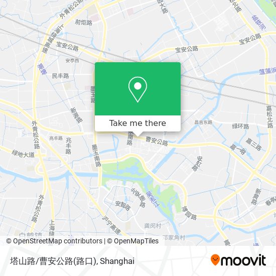 塔山路/曹安公路(路口) map