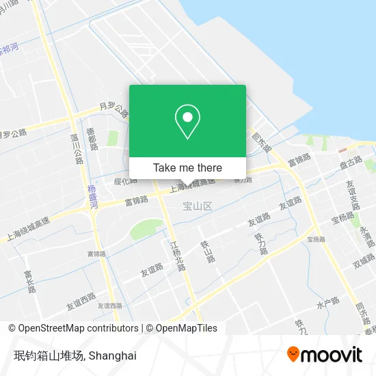珉钧箱山堆场 map