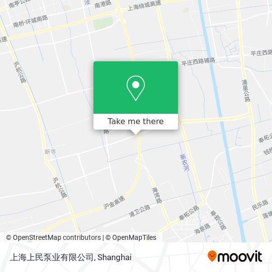 上海上民泵业有限公司 map