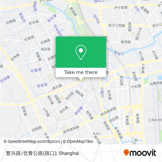 繁兴路/北青公路(路口) map