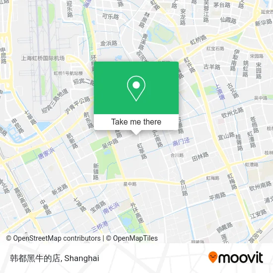 韩都黑牛的店 map