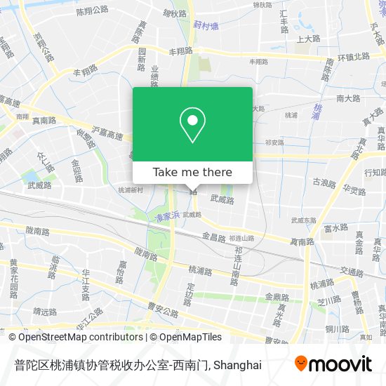 普陀区桃浦镇协管税收办公室-西南门 map