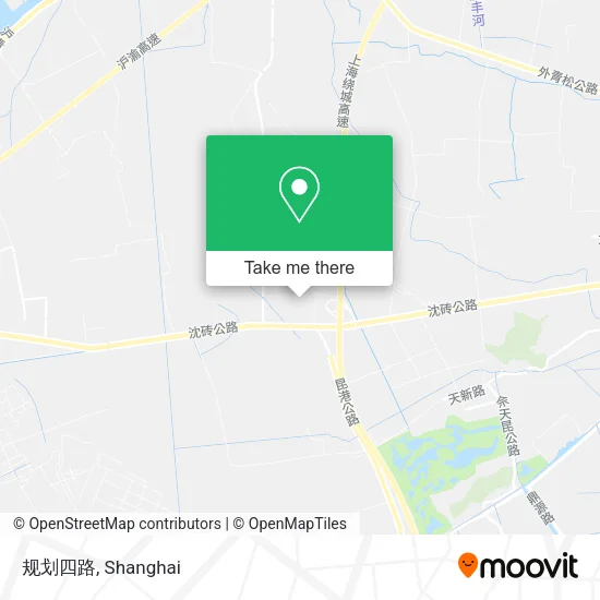 规划四路 map