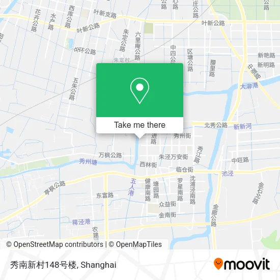 秀南新村148号楼 map
